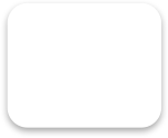 Fond rectangulaire blanc, les coins sont arrondis.