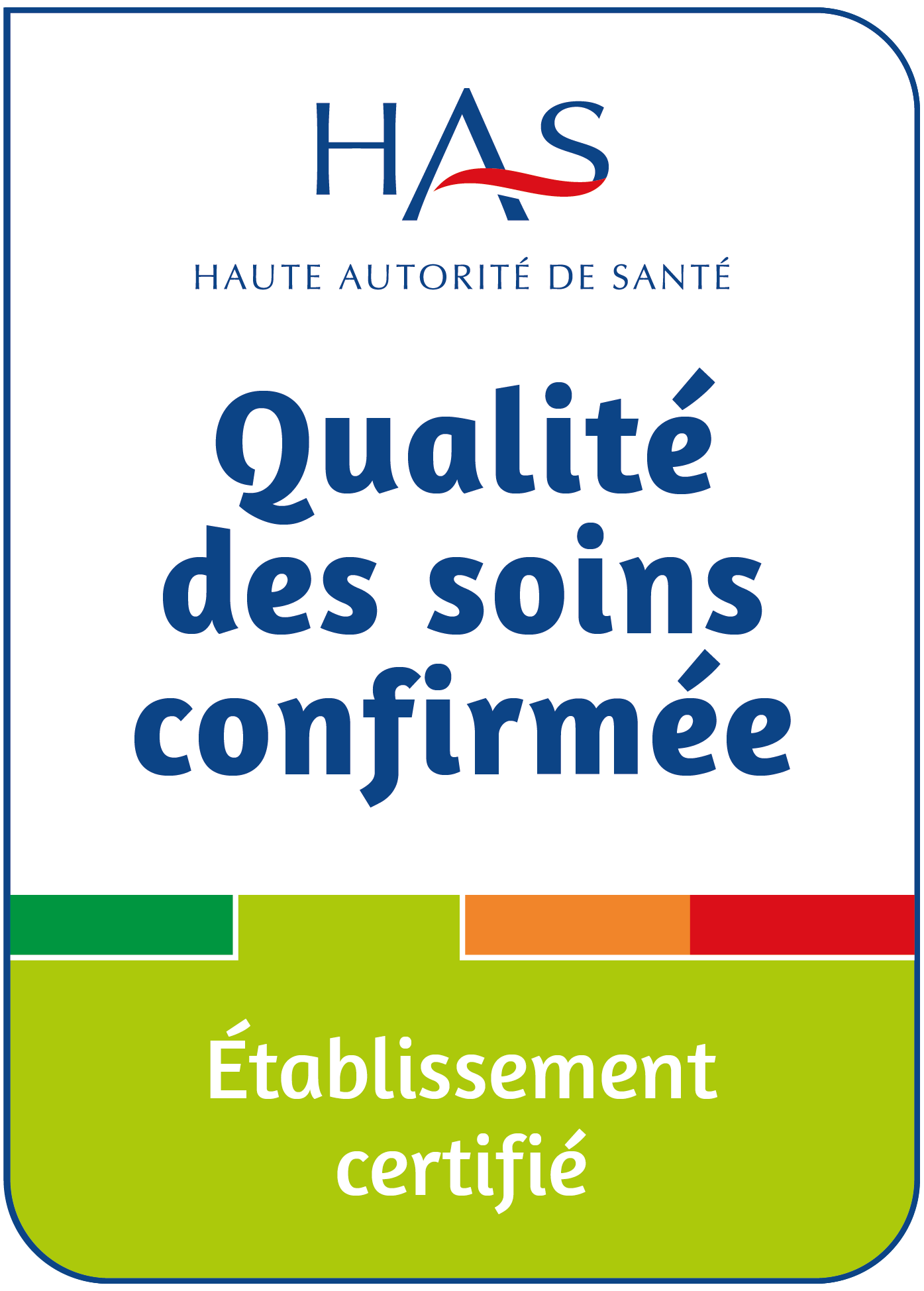 Logo de la certification HAS
