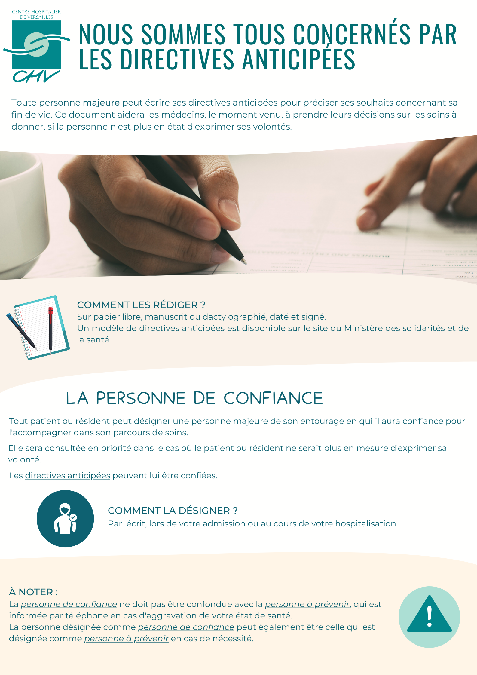 Directives Anticipées et La Personne de Confiance - Centre Hospitalier ...
